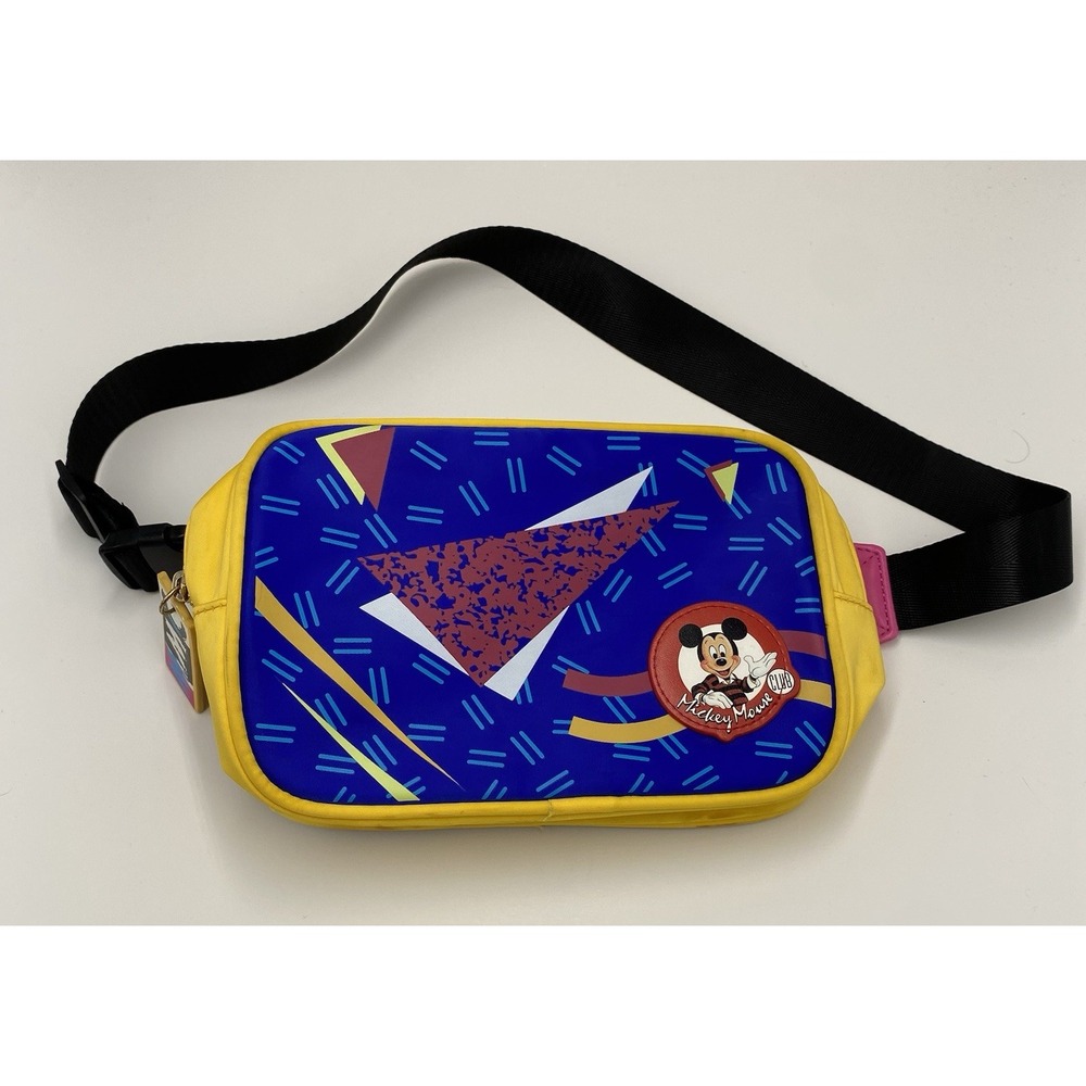 Disney Parks Danielle Nicole Mickey Mouse Club Retro‎ Style Fanny Pack *read*